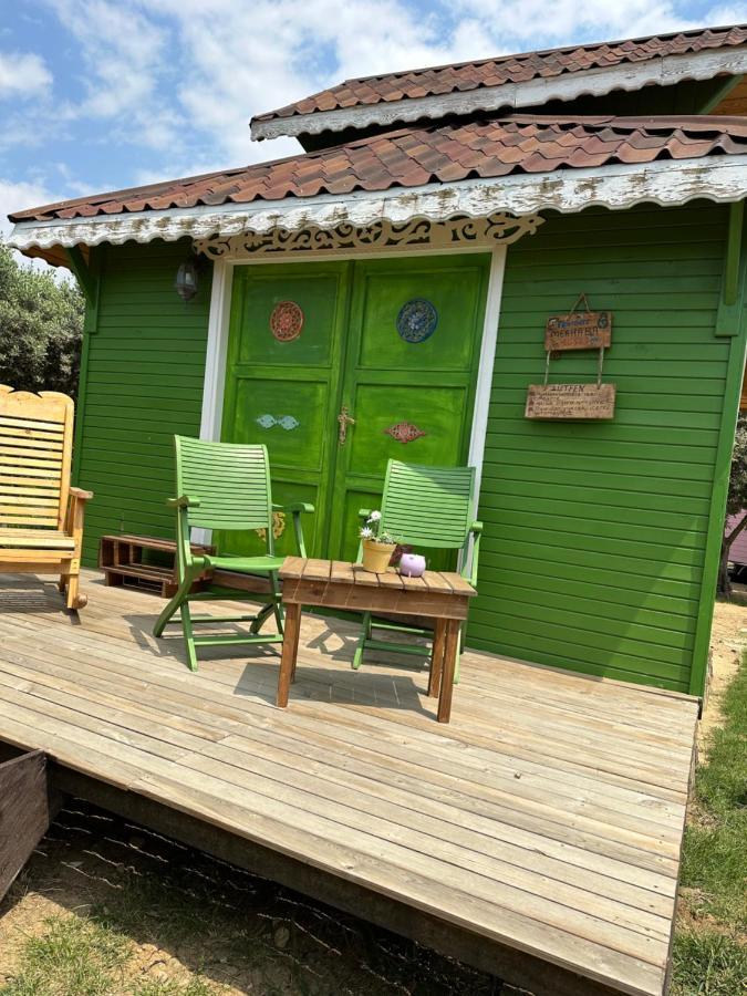 Seyyah Cafe Bungalows Aliaga Luaran gambar